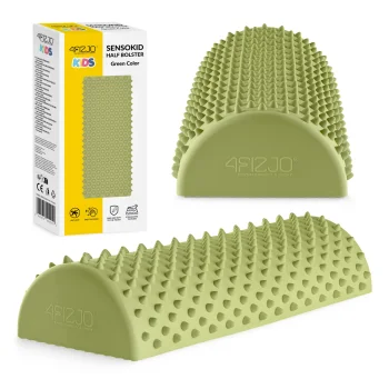 Sensorinis pusvolis vaikams 4Fizjo SensoKID 30 cm, žalias