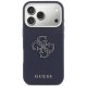 Guess FW Resin Logo Phone Case Cover iPhone 17 Pro Max - Blue