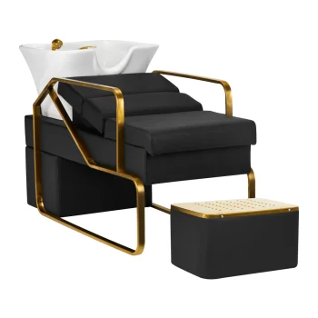 Gabbiano Diana Hair Salon Wash Unit Black/Gold
