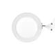 Glow 308 LED padidinimo lempa su stalo laikikliu, balta