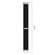 Tech-Protect Nylon Pro strap for Apple Watch 44/45/46/49 mm, black