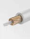 Ugreen plokščias interneto kabelis RJ45 Cat 6 UTP, 1Gbps, 0.5m, juodas