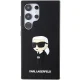 Karl Lagerfeld dėklas Samsung Galaxy S24 Ultra, 3D Rubber Ikonik, juodas