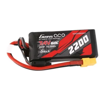 Gens Ace G-Tech LiPo akumuliatorius 2200mAh 7.4V 60C 2S1P XT60