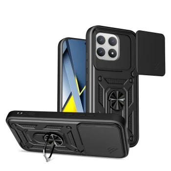 Tech-Protect CamShield Pro dėklas Xiaomi Poco F8 Pro, juodas