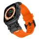 Tech-Protect Delta Pro Strap for Apple Watch 4/5/6/7/8/9/SE/Ultra 1/2 (42/44/45/49 mm) - Orange/Black