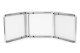 Sulankstomas kempingo stalas Multigarden, baltas, 180x60 cm