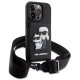 Karl Lagerfeld KLHCP14XCSAKCPMK dėklas „iPhone 14 Pro Max“ telefonui, juodas