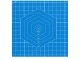 A1 Double-Sided Self-Healing Cutting Mat 60x90cm Blue