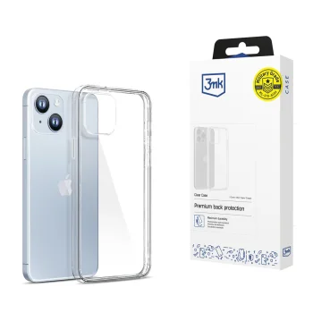 3Mk Protection Clear Case dėklas iPhone 14, skaidrus