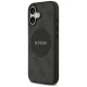 Guess dėklas iPhone 17 telefonui 4G Circle Classic Logo MagSafe, juodas