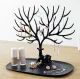 Jewelry stand in deer antler shape, black