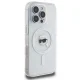 Karl Lagerfeld iPhone 16 Pro Case IML Metal Karl Head MagSafe, White