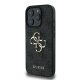 Guess dėklas iPhone 16 Pro telefonui 4G Big Logo, juodas