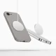 Tech-Protect Silicone MagSafe dėklas iPhone 16e / 17e, pilkas