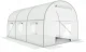 Garden Foil Greenhouse 3x2x2 m, Metal Frame, White