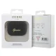 Guess AirPods Pro 2 dėklas Black PU Glitter Flake 4G
