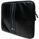 BMW Carbon & Blue Stripe nešiojamojo kompiuterio dėklas 14\", juodas