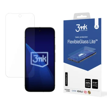 Hibridinis apsauginis stiklas 3mk FlexibleGlass Lite, skirtas Google Pixel 9A