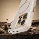 Dėklas Clear Thin Mag skirtas iPhone 17 Air 6.6\", auksinis
