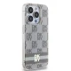 DKNY dėklas iPhone 13 Pro Max IML Checkered Mono MagSafe, smėlio