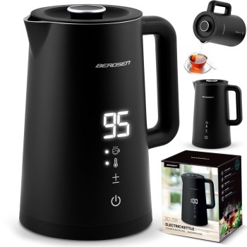 Elektrinis virdulys Berdsen 370900, 1.7 l, juodas