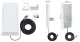 5G / LTE / CBRS 2x2 MIMO skydinė antena, 1.7–3.8 GHz, 2x 14 dBi