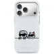 Karl Lagerfeld IML Karl & Choupette MagSafe Dėklas iPhone 17 Pro, Baltas