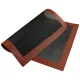 Silicone baking mat with micro-perforation 30x40 cm, black