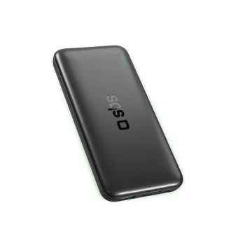 SBS Infinity išorinė baterija 10000mAh 10W LiFePo₄, juoda