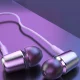 Dudao X1PROT Wired USB-C Earphones 1.2m, White