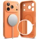 Ringke Silicone Magnetic MagSafe Phone Case Cover iPhone 17 Pro Max - Orange