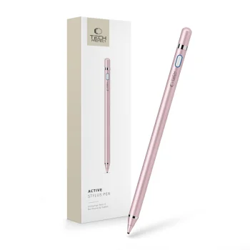 Tech-Protect Active Stylus aktyvus jutiklinis rašiklis, rožinis