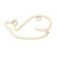 Forever Light FLNE09 LED Neon Whale, Warm White, USB/Battery