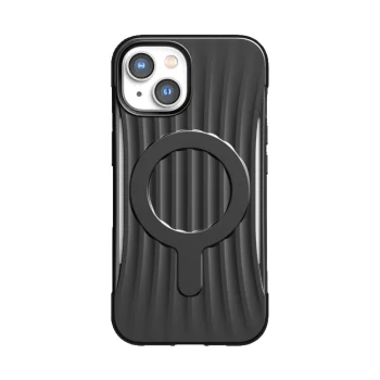 Raptic Clutch dėklas telefonui iPhone 14 Plus su MagSafe, juodas