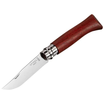 Opinel No. 08 Pocket Knife, Padouk Wood