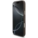 Guess 4G PU odinis MagSafe dėklas, skirtas iPhone 17 Pro Max, juodas