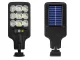 Saulės energijos LED gatvės šviestuvas su judesio jutikliu ir pulteliu HS-8037-A