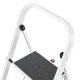 Sulankstomos pakopinės kopėčios Hailo K40, 3 pakopos, White / Black