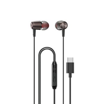 Dudao X1PROT USB-C Wired In-Ear Headphones 1.2m, Black