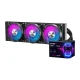 DarkFlash UV360 procesoriaus aušinimas skysčiu, 360 mm, 6.67\" OLED ekranas, ARGB, juodas