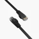 Orico PUG-C7B CAT7 10Gbps RJ45 plokščias tinklo laidas, 8 m, juodas