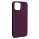 Dėklas Etteri Silicone Mag skirtas iPhone 15 Pro 6.1\" su MagSafe, tamsi vyšnia