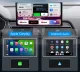 CarPlay Android AI Box išmanusis įrenginys automobiliui, juodas