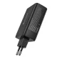 Tinklo įkroviklis Tech-Protect NC100W-GAN GaN 3x USB-C PD 100W / USB-A QC 3.0, juodas