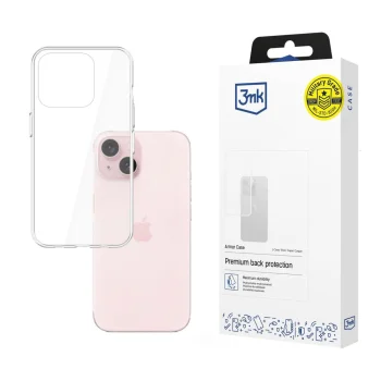 3Mk Protection Armor Case dėklas Apple iPhone 15, skaidrus