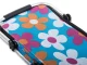 Foldable Thermal Picnic Basket, 48x28x22 cm, Green Floral