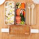 Priešpiečių dėžutė Lunch Box 750 ml, smėlio spalvos
