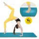 4FIZJO NBR Fitness and Yoga Mat 180 × 60 × 1 cm, Sea Green
