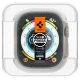 Apsauginis stiklas Spigen Glas.tR EZ Fit, Apple Watch Ultra / Ultra 2 (49 mm), 2 vnt.